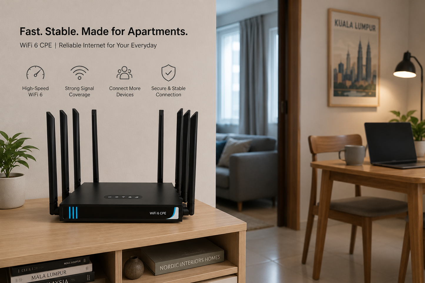 AIMO WiFi 6 CPE AM80