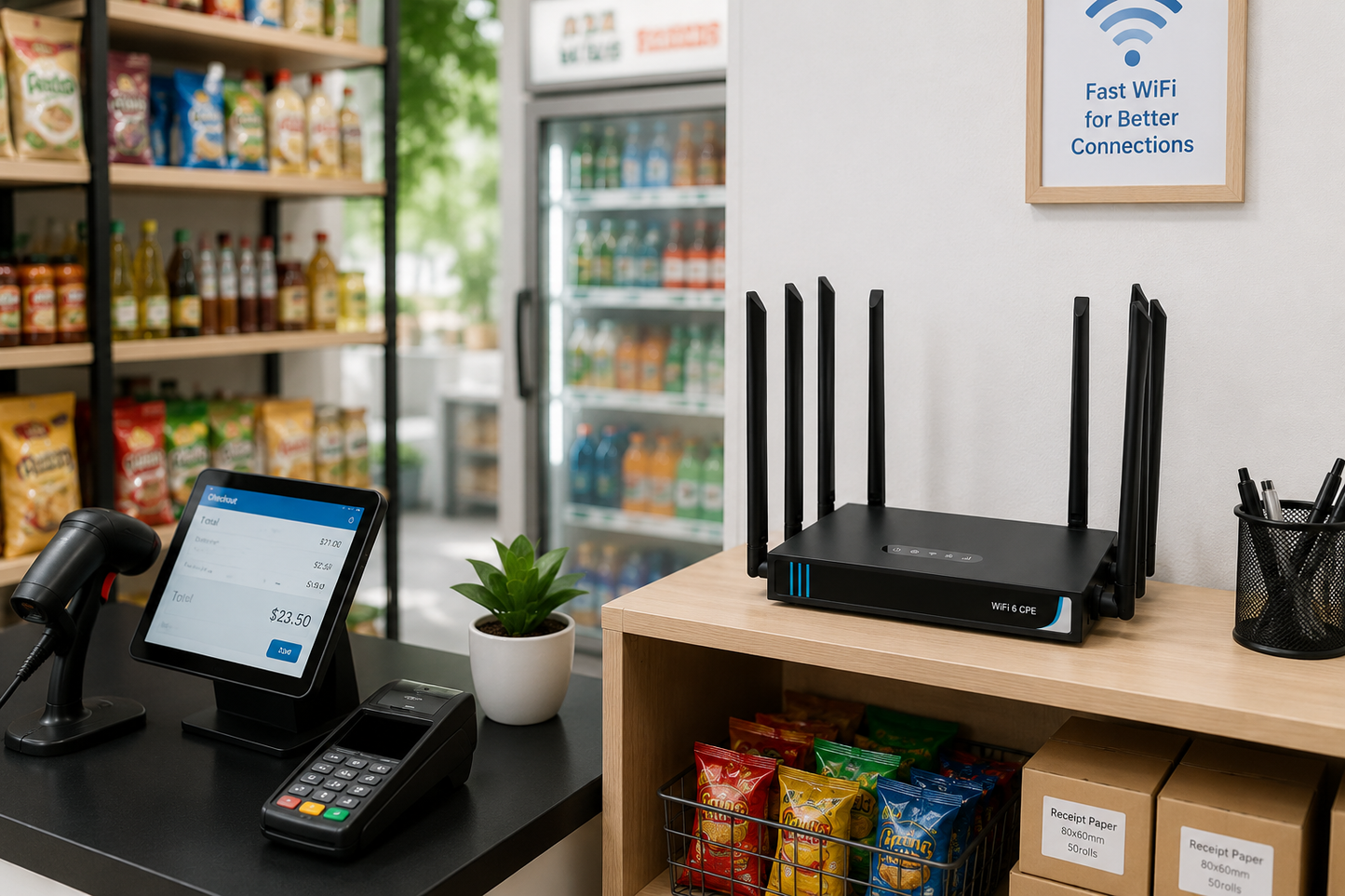 AIMO WiFi 6 CPE AM80